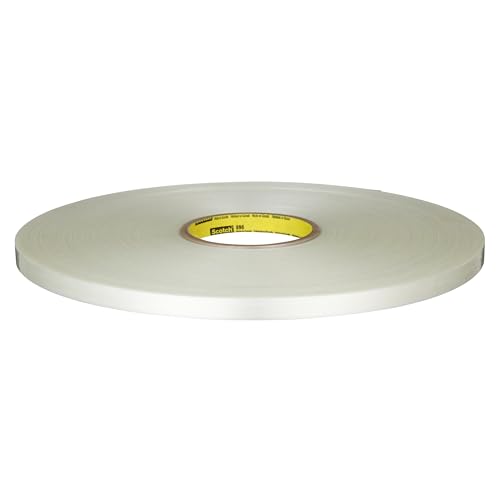 Image of 3M Scotch Filament Tape 898, Clear, 12 mm x 330 m, 6.6 mil, 12 Rolls per case