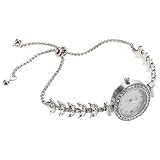 Costruzione durevole: questo orologio realizzato con materiali è progettato per durare nel tempo e offre prestazioni affidabili e bellezza duratura. Orologio da polso da donna, con cinturino di perle