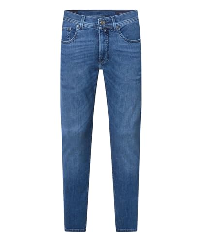 Pierre Cardin Herren Jeans PC-Lyon | Tapered fit | Blue Used Buffies