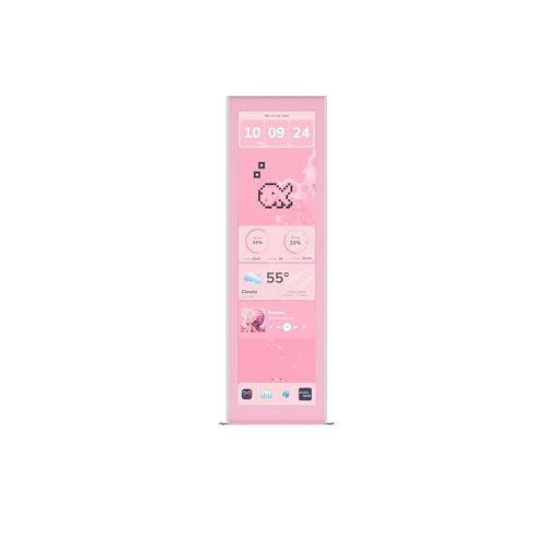 Image of Hyte Y70 Touch Infinite Display Upgrade Screen Kit for PC Case - 14.9 inch IPS Display - 2.5K Resolution - 60Hz - 10-Point Touch - Strawberry Milk (Pink)