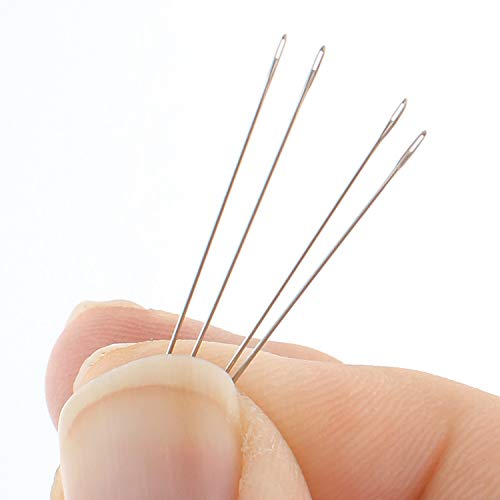 Image of The Beadsmith English Beading Needles, Size 13, 4 Needles per Card