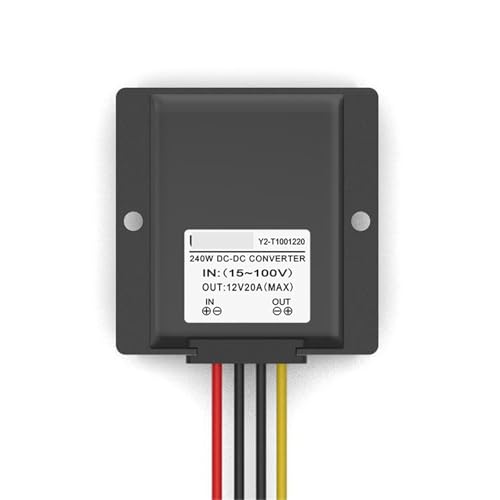 Convertisseur de Puissance Abaisseur Haute Capacité 24V 20A Transformateur Compact