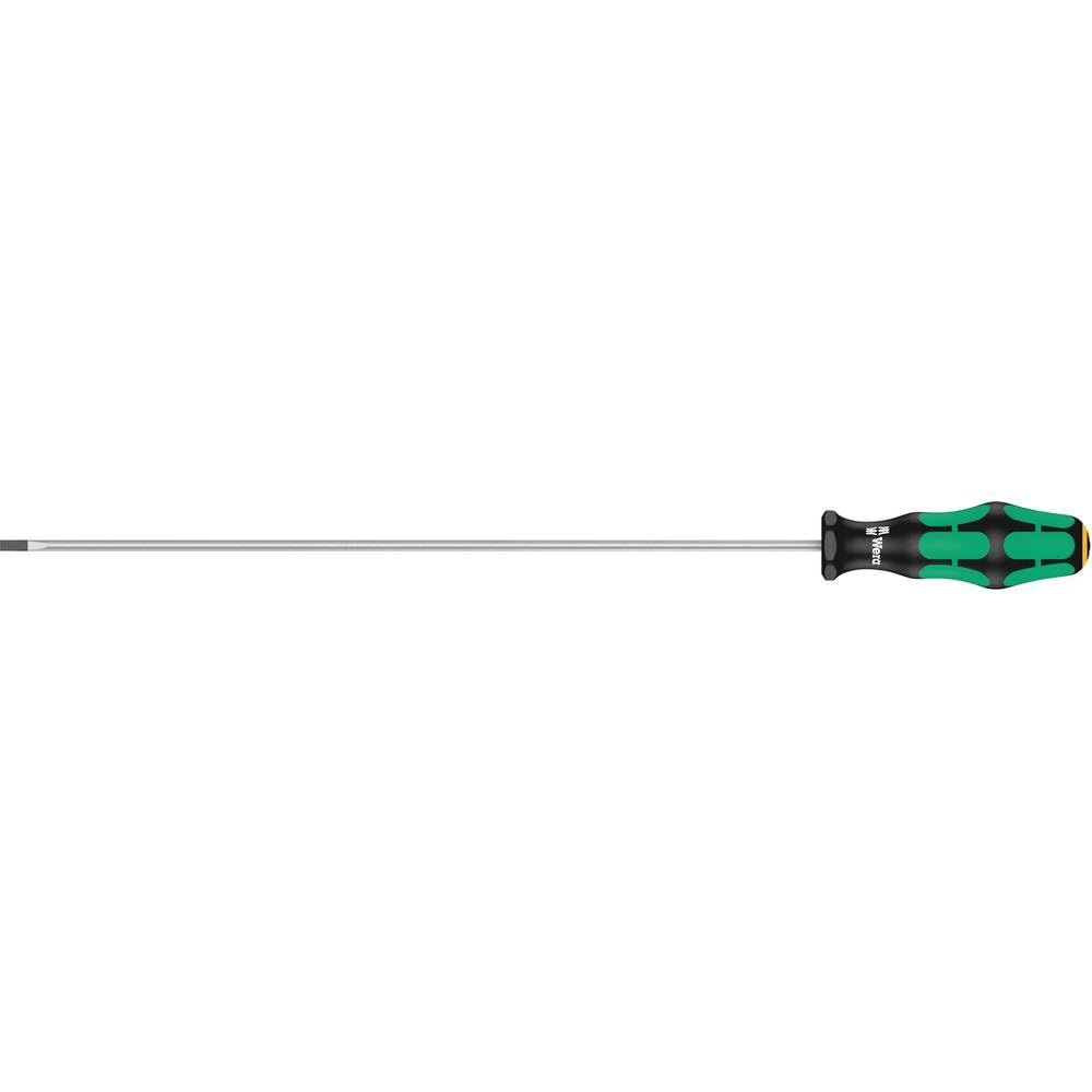 Wera 335 4mm x 12in Kraftform Plus slotted screwdriver, 4 mm x 12 in.