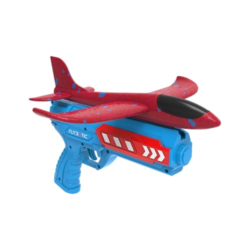 Silverlit - Flybotic - Glider avec Son Lanceur – Planeur avec Lanceur à Main – Vol Longue Distance – Dès 5 Ans