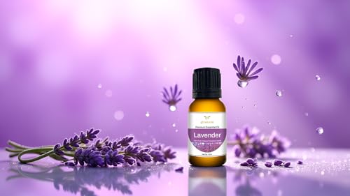 Image of Lavender Essential Oil 15ml | 100% Pure & Natural Lavender Oil for Aromatherapy, Sleep, Skin Care & Hair Care | Stress Relief, Relaxation & Diffuser Oil