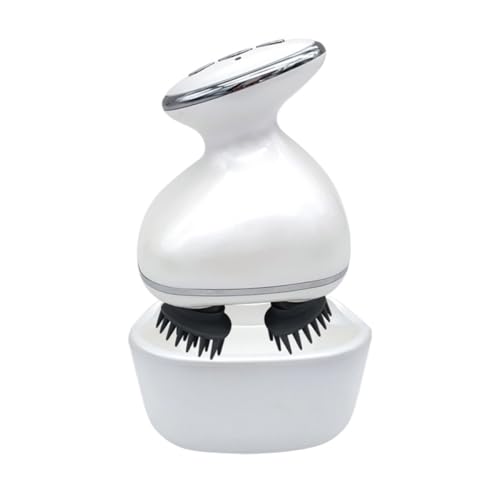 Brosse cuir chevelu électrique Healvian masseur de tête en abs blanc haute qualité