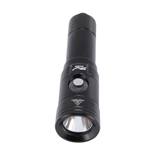 Hilitand 1200LM Dive Light Dive Torch, IPX8 Water Proof Underwater Flashlight, 5 Mode Professional Grade Snorkeling Diving Flashlight with Power Indicator