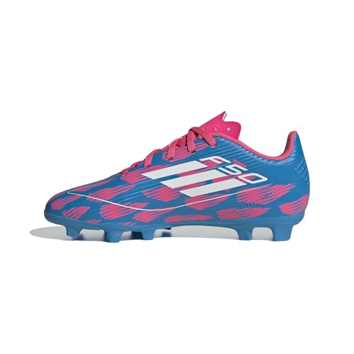 adidas F50 Club Youth Firm Ground Soccer Shoes - Comfortable Fit with Textured Synthetic Upper and Versatile Outsole4
