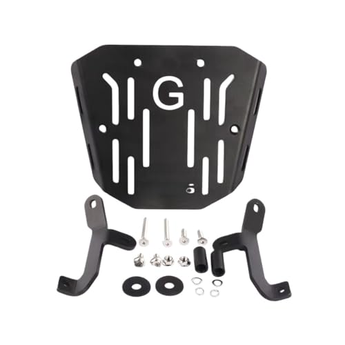 Plaque inférieure moto ZT 368G pour installer un grand coffre de voyage