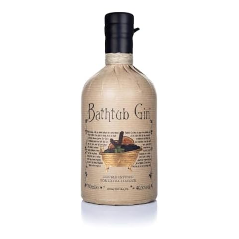 Bathtub Gin 70 cl with Fresh Botanicals Cover