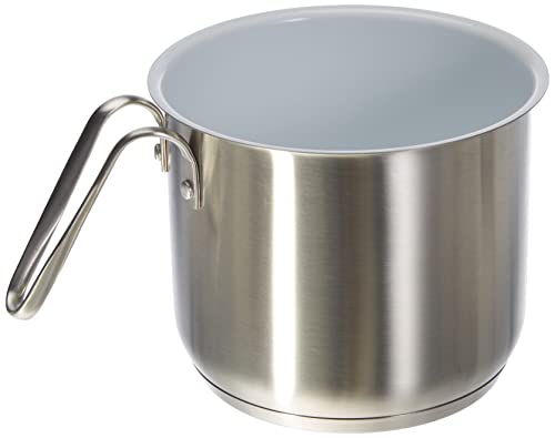 Style'n Cook Milchtopf Ø 14 cm Edelstahl 1,8 Liter Induktion Cover