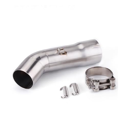 Silencieux d'échappement moto tube intermédiaire en inox pour Yamaha FZ8 FZ8N FZ8S