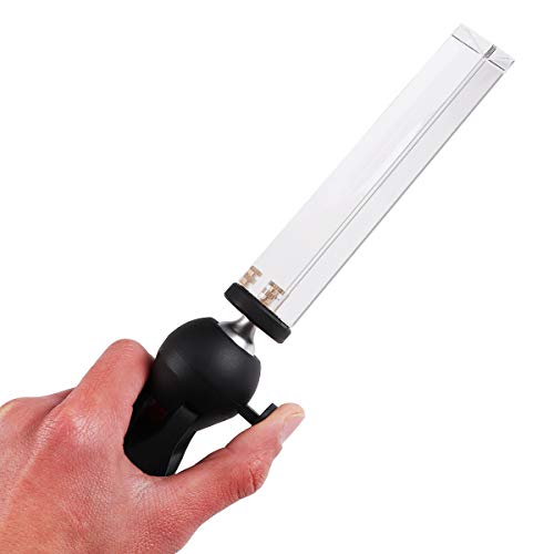 Photography Glass Prism with Holder, Crystal Optical Triangular Photo Prism, Rainbow Light Prisms