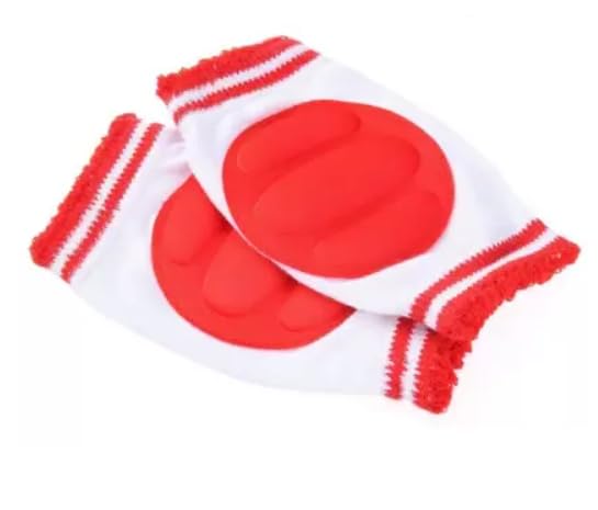 Knee Pads for Babies Stretchable Breathable Cotton Skin Protector Crawling Knee Caps for Baby Boy and Girl Random colour (6 to 18 Months) (PAK of 2) 3