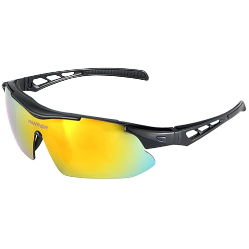 [PANTHER] pT[ ΌX|[cTOX Y5t xtCi[t[ y UV400 OLh~ Y fB[X TCNO jO ނ St hCu AEghAPT-899 (BlackiubNj)