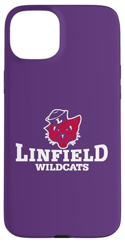 Linfield University Wildcats Mack Mascot Stacked �X�}�z�P�[�X iPhone 15 Plus �p