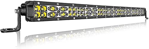 Wayup 20 Inch LED Light Bar 18000lm Super Slim Dual Row Work Light Spot Flood Combo Off Road Driving Light for SUV Truck ATV UTV 4x4 Boat Marine