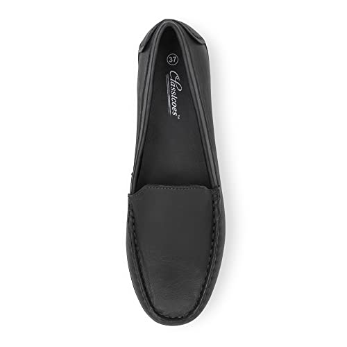Unisex Slip-On Leather Loafer, Comfortable Dress Shoes Perfect for Both Formal & Casual Events3