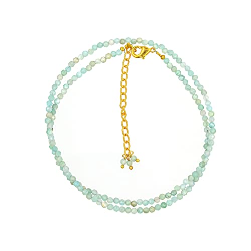 TGH Handmade Amazonite Beaded Necklace...