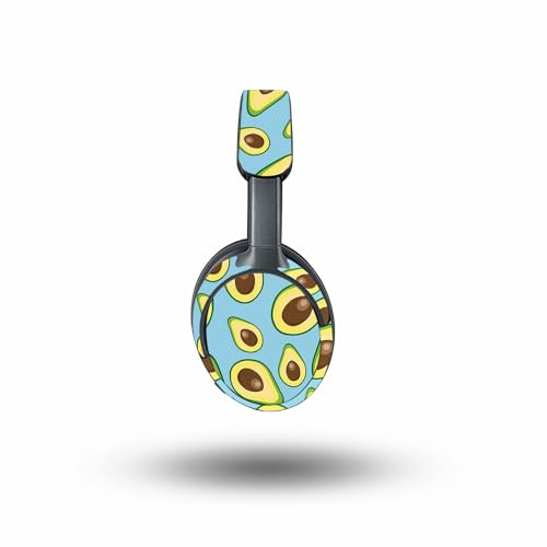 Image of MightySkins Skin Compatible with Bose QuietComfort Ultra - Blue Avocados | Protective, Durable, and Unique Vinyl Decal wrap Cover | Easy to Apply, Remove, and Change Styles