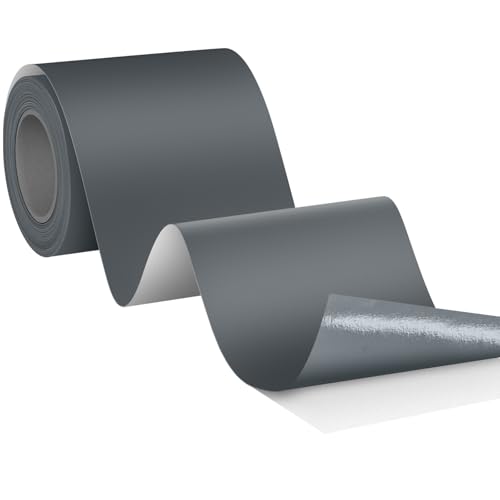 ナイロン補修シート 幅7.62cm×長さ200cm テント バイクシート ダウンジャケット 布破れ 補修テープ 強力 粘着 ナイロン 防水テープ（チャコールグレー）