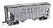Produktbild Walthers Spur HO Güterwagen Covered Hopper Union Pacific