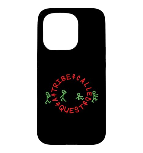 A Tribe Called Quest�����T�[�N�����S �u���b�N �X�}�z�P�[�X iPhone 15 Pro �p
