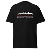 Crown Victoria 1998-2012 Fans Silhouette Unisex T-Shirt Black
