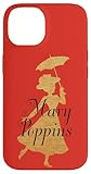 iPhone 14 Disney Classic Mary Poppins Silhouette Red Case