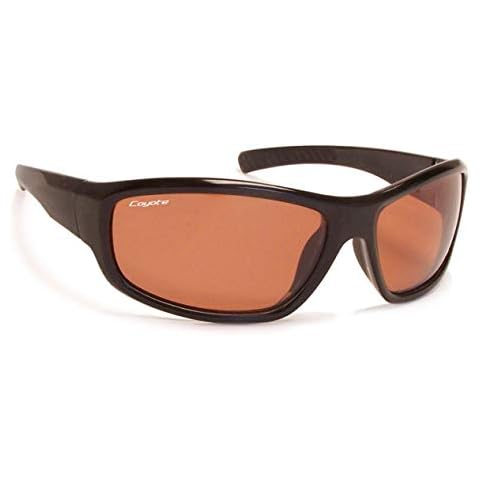 Coyote Eyewear Performance Polarized Sunglasses, Black Cover