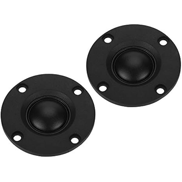 VGEBY Głośnik HiFi, głośnik kopułowy, głośnik wysokotonowy 5 cm, wysokotonowy z jedwabną kopułą, głośniki koncentryczne