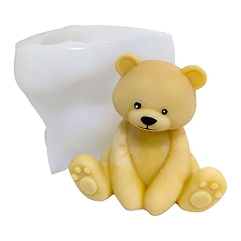 Eastuy Bear Silicone Cake and Candle Moulds Cover