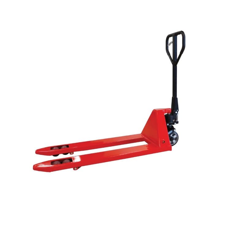 Transpalette Manuel Stockman AC25CBVEL capacité 2,5 tonnes 1150x520mm Roues directrices Caoutchouc et boggies polyuréthane STOCKMAN