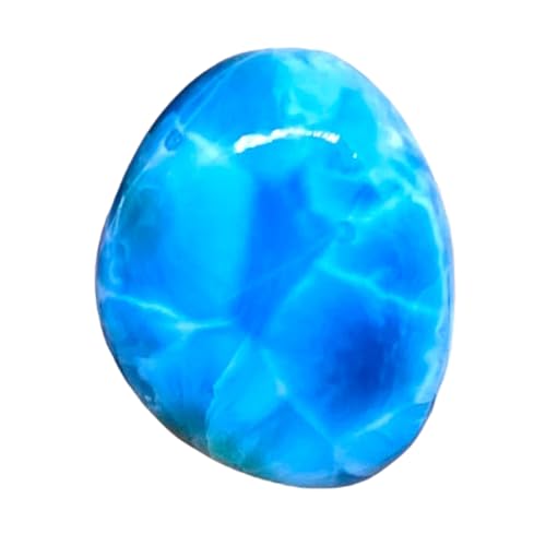 Larimar pierre naturelle pour créer votre bague d'été et collier bohème chic fait main