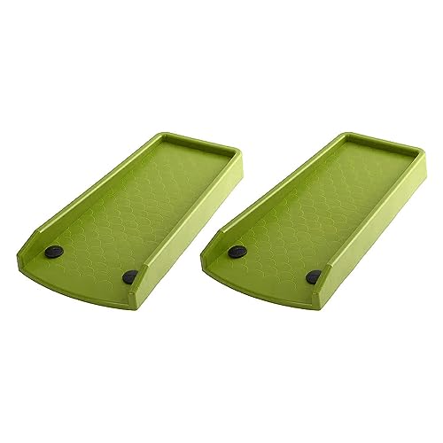 Naacoo Gutter Downspout Extensions, Splash Block Downspout Extender - Rain Gutter Downspout Extension Set With 4Pcs Screws #TOP9