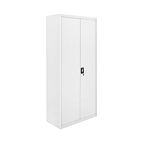 Panana Steel Lockable Office Cupboard with Shelves Cover