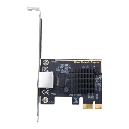 Adaptador de red PCIe 5G RTL8126 5000/2500/1000/100 Mbps PCI Express Gigabit Ethernet tarjeta con controlador RJ45 para Windows Linux miniatura 7