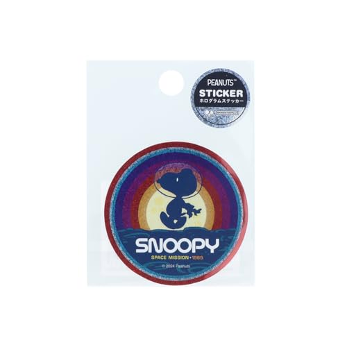 Autocollant Peanuts Snoopy Hologramme Brillant Petit Collection G S8593990