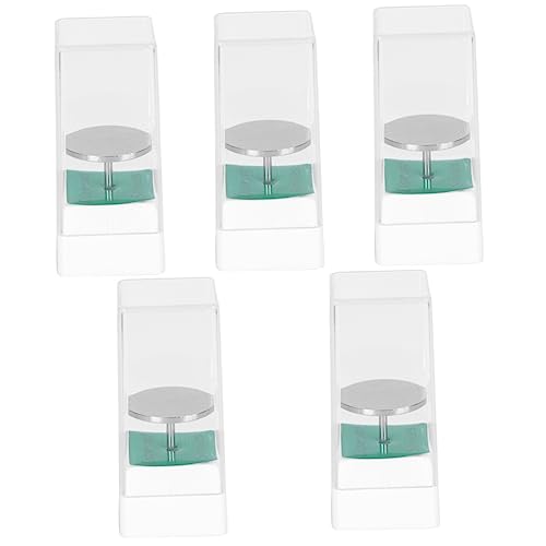 Ponceuse électrique embout manucure : kit 5 pièces Beavorty acier inoxydable pour ongle gel