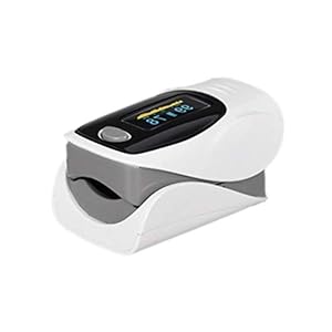 Ossimetro Professionale Misurazione Ossigeno nel sangue pulsossimetro Saturimetro Pulsossimetro da dito Certificato CE registrato Ministero