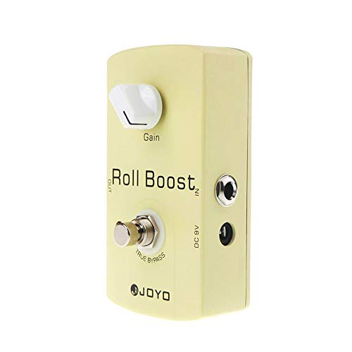 JOYO Boost Pedal Classic Circuitry up to 35dB Clean and Clear Boost for