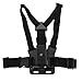 Mobile Phone Chest Strap, Phone Chest Mount Harness Vest and Head Strap Clip Holder, for 2.2 to 3.3in Width Smart Phones, for Action Camera