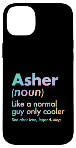 Asher Like A Normal Guy Only Cooler Legend King �t�@�[�X�g�l�[�� �X�}�z�P�[�X iPhone 14 Plus �p