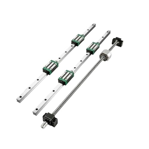 Éliminer le jeu mécanique avec le kit rails HGR20 1700mm et vis RM1605