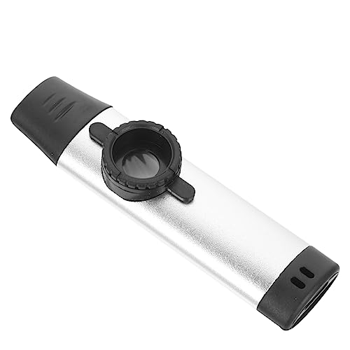 Toyvian 1 zestaw instrumentów muzycznych Kazoo shaker, jęk, rurka, cyna, flet blaszany, bęben czakr, bęben na pysk, muzyczna trąbka, ksylofon, żel krzemionkowy, srebrny