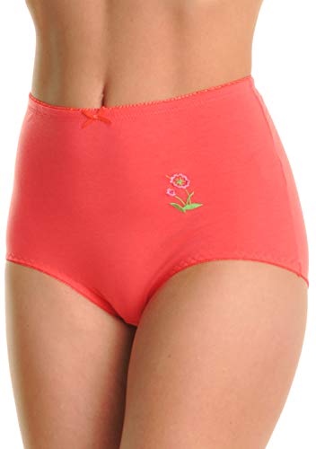 Image of ToBeInStyle Women's Pack of 6 High-Waisted Girdle Brief Tummy Support Everyday Panties
