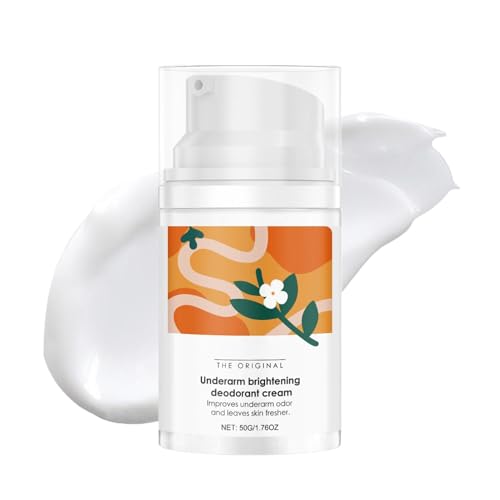 Crema Para Axilas | 50g Crema Bálsamo Hidratante - Bálsamo Hidratante para las Axilas | De Uso Diario en Hogar, Casa, Exterior, Playa, Viaje, Verano, Mujer y Femenino