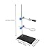 Zerodeko 1pc Lab Equipment Kit Chemistry Supplies Miniature Rack Iron Stand for Chemistry Lab