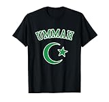 Photo Gallery islam - ummah - testo in stile college islamico maglietta Photo Gallery islam - ummah - testo in stile college islamico maglietta