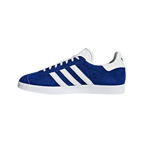 adidas Herren Gazelle Fitnessschuhe, Blau (Mystery Ink F17/Off White/Ftwr White), 43 1/3 EU